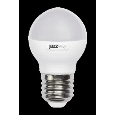 Лампа светодиодная LED 9Вт E27 холодный белый матовый шар