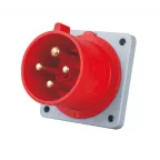Вилка для скрытой проводки 3Р+РЕ 16А 380В IP44 ВЩ-103