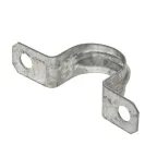 Скоба металлическая двухлапковая d21-22мм (10шт.) PROxima