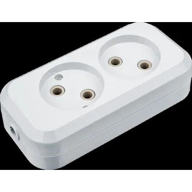 Колодка NCA-BL01-02-X-WH 2гн б/з пласт. Navigator