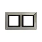 Рамка из металла, ''Avanti'', никелированная, 4 модуля