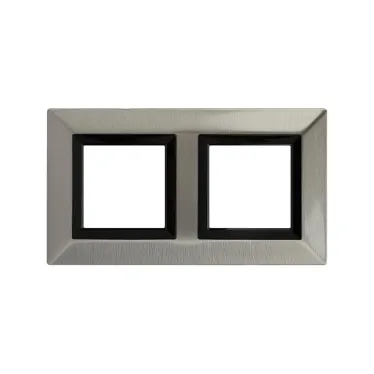 Рамка из металла, ''Avanti'', никелированная, 4 модуля