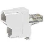 Mosaic Разветвитель 2XRJ45 TEL/TEL