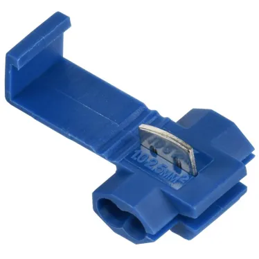 Зажим ответвительный 1.0-2.5мм.кв синий ЗПО-1 (100шт)