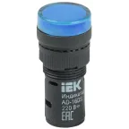 Лампа AD16DS(LED) матрица диам. 16мм синий 230В AC