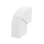 Угол плоский кабель-канала WDK 12x22 мм, ПВХ белый