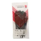 Хомут P6.6 стандартный черный 3.6x140 (100шт) FlexLock PROxima