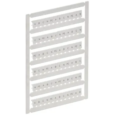 ARMAFIX Маркер для CTS/CP 4мм2 с символами A B C N PE IEK