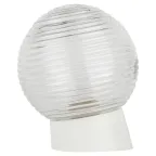 Светильник НБП 01-60-004 с наклонным основанием Гранат стекло IP20 E27 max 60Вт D150 шар