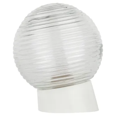 Светильник НБП 01-60-004 с наклонным основанием Гранат стекло IP20 E27 max 60Вт D150 шар