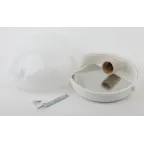 Светильник под лампу с цоколем Е27 антивандальный НБП 06-60-011