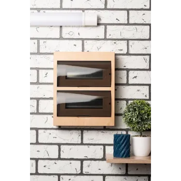 Щит распределительный навесной ЩРН-П-24 светлое дерево IP41 PROxima