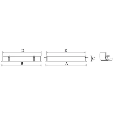 Светильник светодиодный OWP OPTIMA LED 600 (40) IP54/54 4000K Clip-In