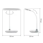 Светильник настольный светодиодный белый NLED-458-6W-W ЭРА