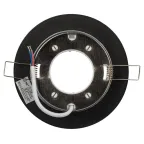 Светильник под лампу Gx53, 220V,13W, белый/черный DK80 WH/BK