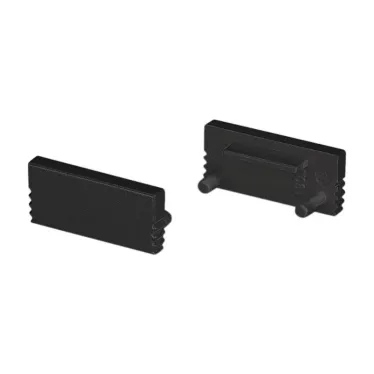 Заглушка SL-SLIM-H7 BLACK глухая (, Пластик)