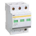 Ограничитель перенапряжения трехполюсный ОПС1-C 3п 20кА 400В