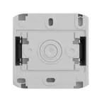 Quteo Переключатель одноклавишный наружный IP44 серый 10А