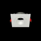 Рамка для модульного светильника FLEX 50 09 квадратная встраиваемая 110х110х45мм RAL9010 поворотная | V1-R0-00435-10004-2000000 | VARTON