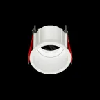 Рамка для модульного светильника FLEX 50 03 круглая встраиваемая утопленная 85х65мм RAL 9010 поворотная | V1-R0-00435-10005-2000000 | VARTON