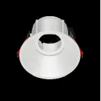 Рамка для модульного светильника FLEX 50 07 круглая встраиваемая утопленная 110х48мм RAL 9010 поворотная | V1-R0-00435-10012-2000000 | VARTON