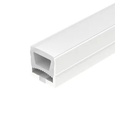 Силиконовый профиль WPH-FLEX-1414-TOP-S11-5м WHITE (Силикон)