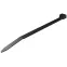 Кабельная стяжка чёрная УФ стойкая 7,6x380mm