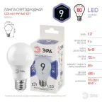 Лампа светодиодная стандарт LED A60-9W-860-E27 (диод, груша, 9Вт, хол, E27)