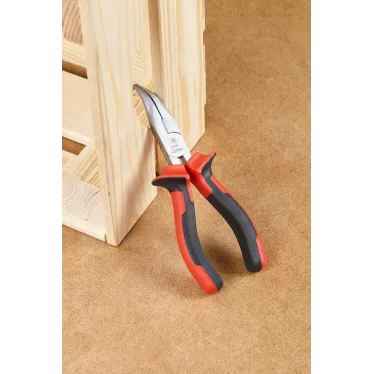 Длинногубцы изогнутые Master 160 мм Basic