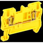 Клемма пружинная КПИ 2в-1,5 17,5А желтый