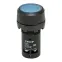 Кнопка SW2C-10D с подсветкой синяя NO