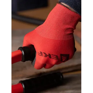 Перчатки рабочие PROFI с рельефным латексным покрытием (размер 10)