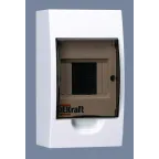 Щит распределительный навесной ЩРн-П-4 IP41 пластиковый прозрачная дверь