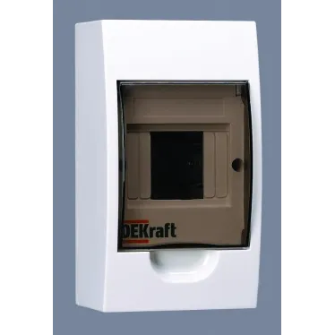 Щит распределительный навесной ЩРн-П-4 IP41 пластиковый прозрачная дверь