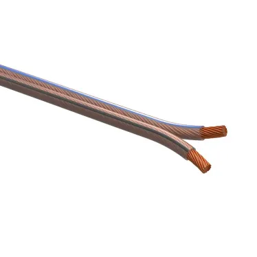 Кабель акустический 2х1,50 мм2 прозрачный, 20 м