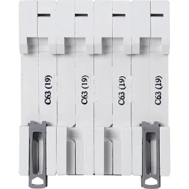 RX3 Авт.выключатель 4,5кА 63А 4П C