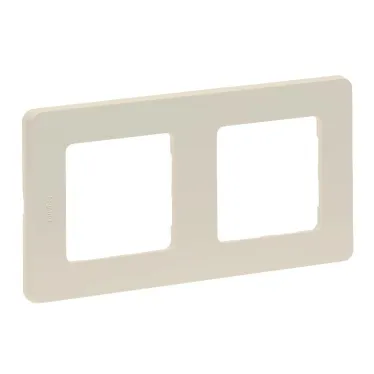 Рамка 2 поста INSPIRIA слоновая кость