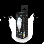 Лампа светодиодная LED 7 Вт 550 лм 4100К свеча нейтральный E14 AC 220В шаговое диммирование выключателем Black Gauss