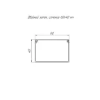 Кабель-канал бук второй замок 60х40 (40м/уп) Промрукав