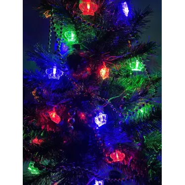 Гирлянда LED Нить Короны 3 м мультиколор, 220V, IP20 (36/864), ENIN-3K