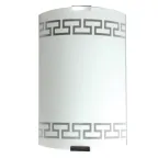 Светильник Этруска 150х220 НББ 21-60 М21 матовый белыйкл.штамп металлик ИУ