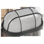 Светильник НПП1402 черный/овал с реш.60Вт IP54 IEK