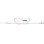 Гибкий неон LED SMD 8х16 мм, белый, 120 LED/м, 100 м