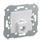 Розетка телефонная RJ-11, S82,82N, 88, механизм, черный