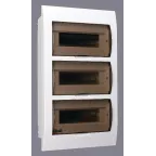 Щит распределительный встраиваемый ЩРв-36 IP41 пластиковый прозрачная дверь