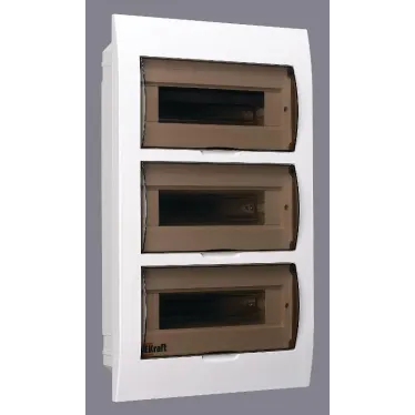 Щит распределительный встраиваемый ЩРв-36 IP41 пластиковый прозрачная дверь