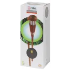 Светильник уличный ERASF22-35 на солнечной батарее садовый Факел бамбук