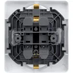 Розетка 2X2К+З немецкий стандарт 16 А 250 В INSPIRIA белая