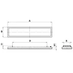 Светильник светодиодный LB/S M ECO LED 75 4000K