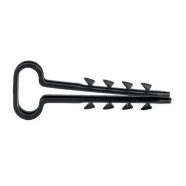 Дюбель-хомут 6х14 полипропилен черный Simple (50шт)